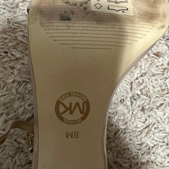 Michael Kors Women's Beige Heels - Picture 2 of 4